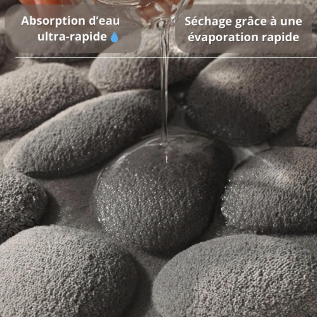 Alfombra de baño suave y absorbente