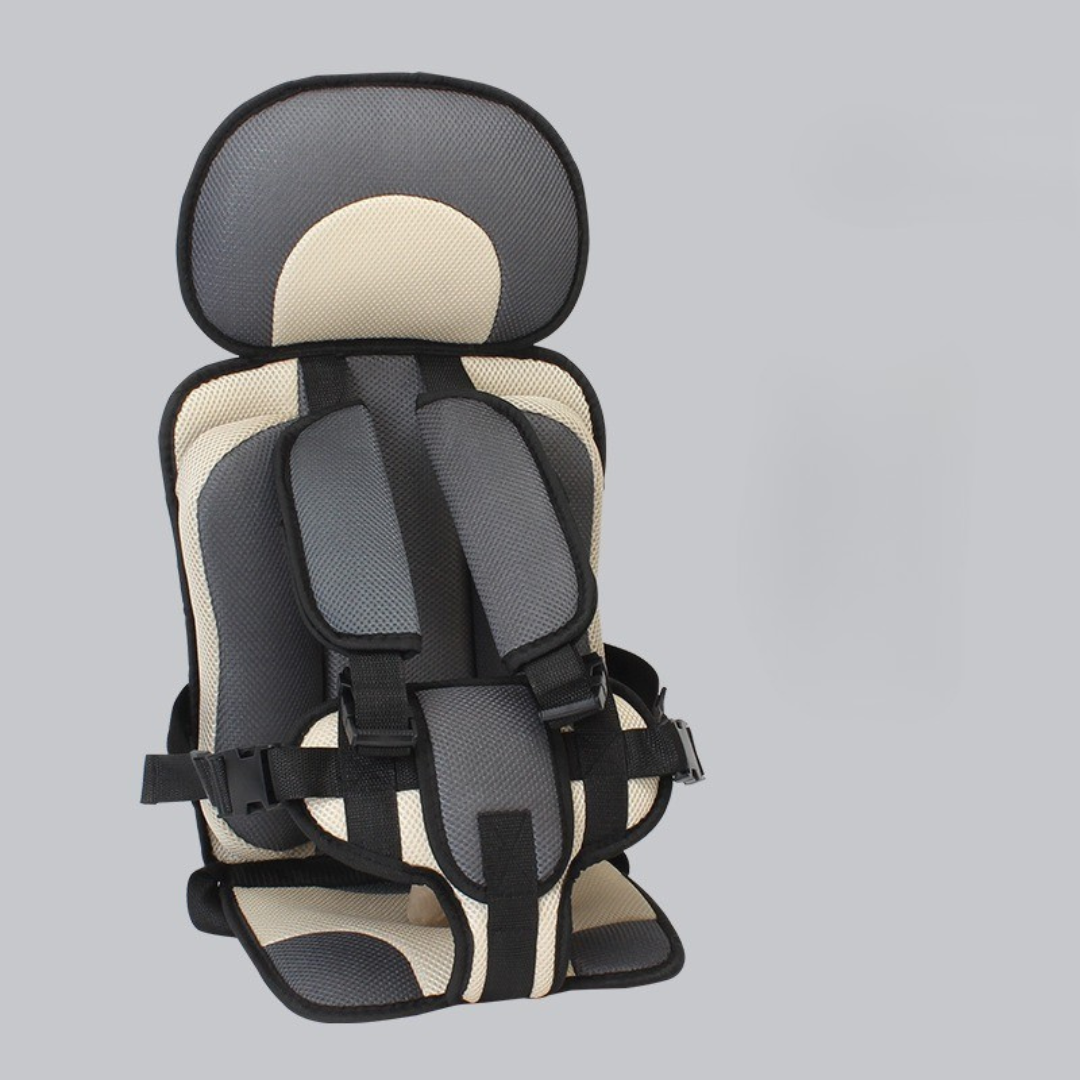 Asiento de coche ajustable para animales con arnés de seguridad