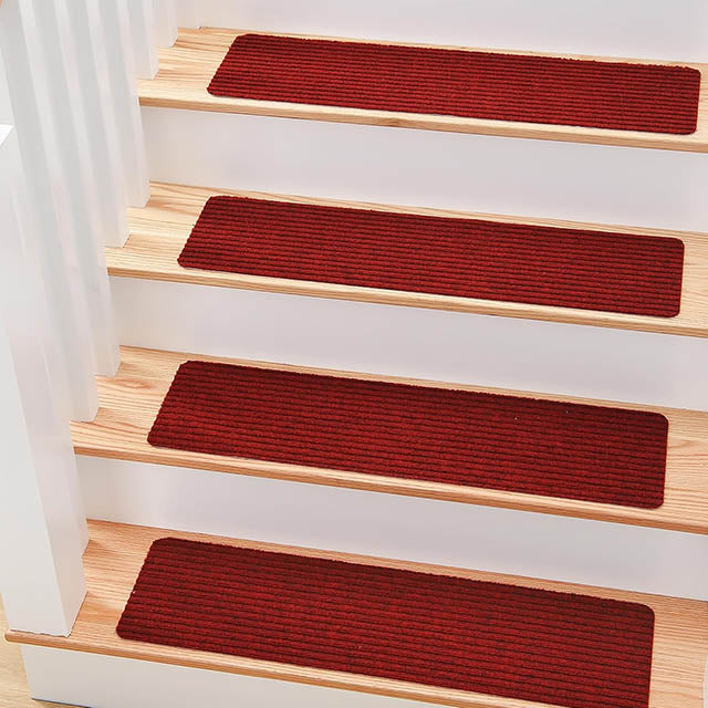 Alfombrillas Antideslizantes para Escaleras Auto-Adherentes - Juego de 15