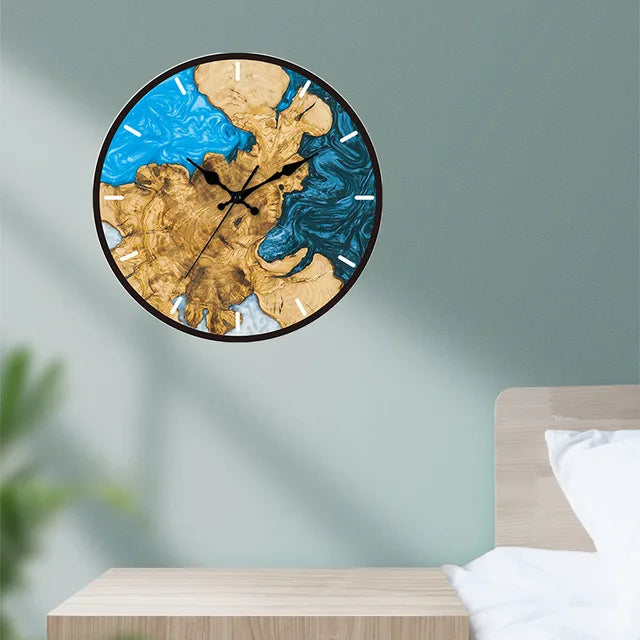 Reloj de Pared Diseño Acrílico Transparente Moderno