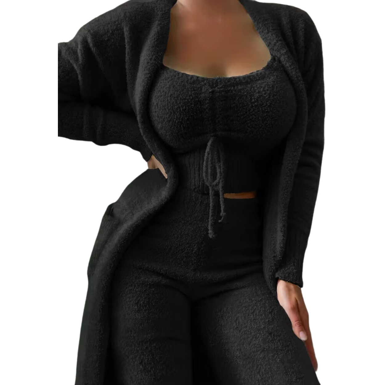 Pijama de Terciopelo Suave y Cómodo para Mujer