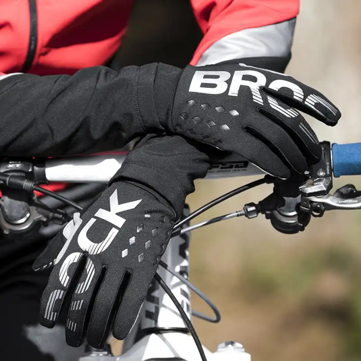 Guantes de Ciclismo de Invierno Calientes e Impermeables
