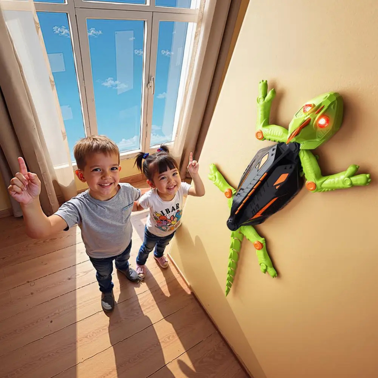 Juguete Electrónico de Escalada en Pared para Niños