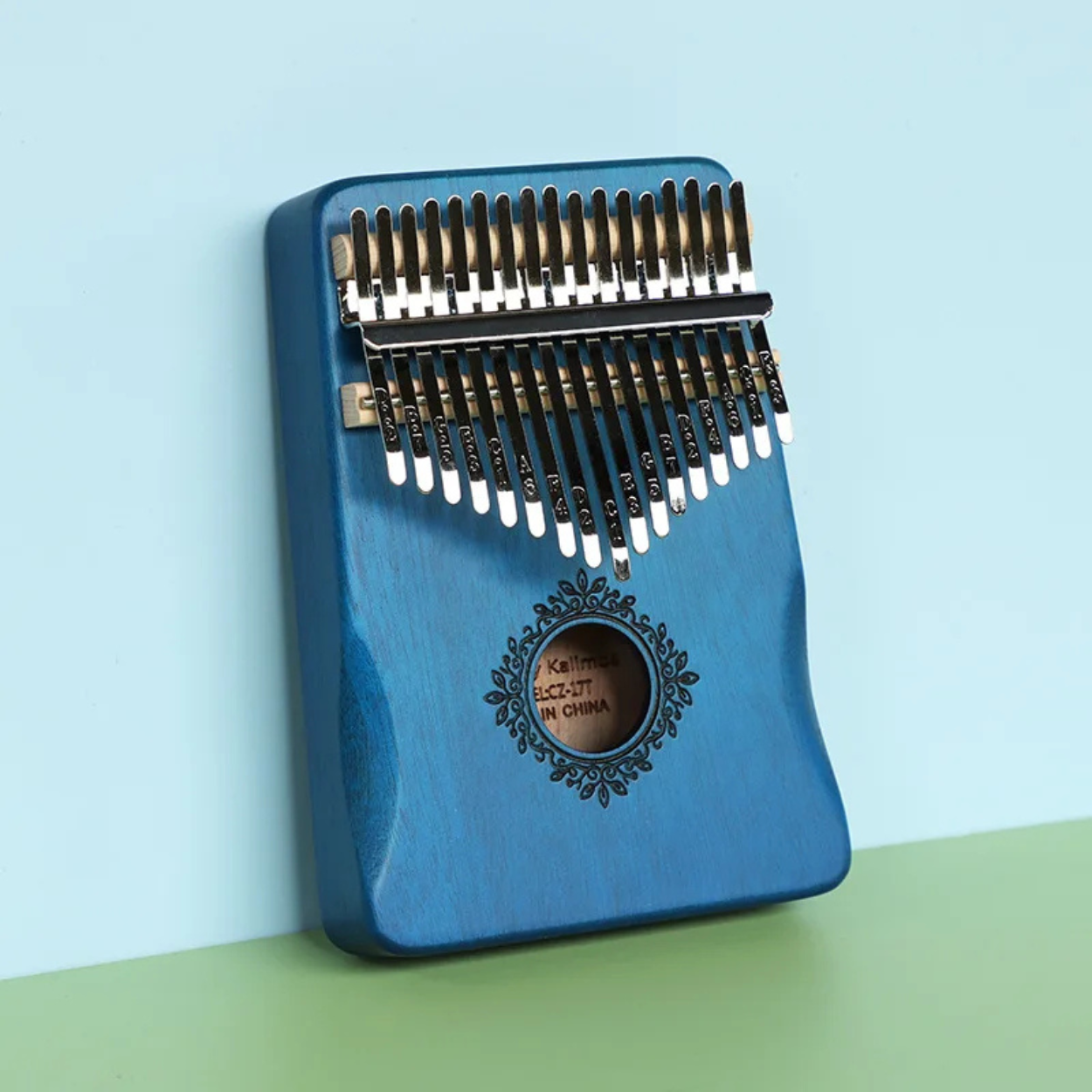 Kalimba de 17 Teclas de Madera con Piano de Pulgar Portátil