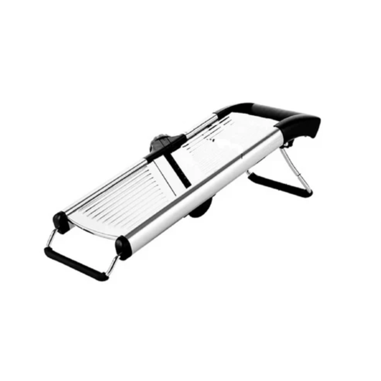Mandolina de Cocina de Acero Inoxidable Ajustable con Cuchilla Afilada