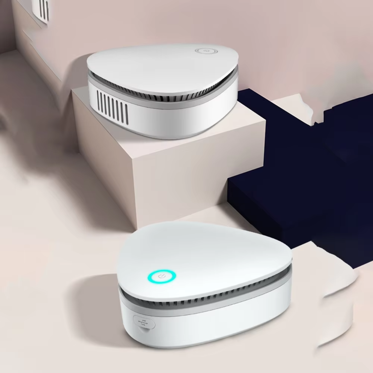 Purificador de Aire Compacto y Silencioso para Interiores