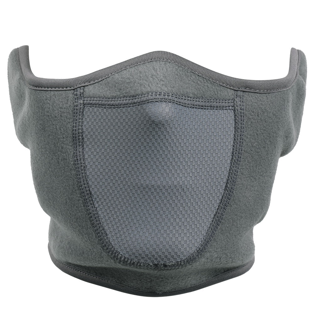 Mascarilla y capa térmica para invierno cálido