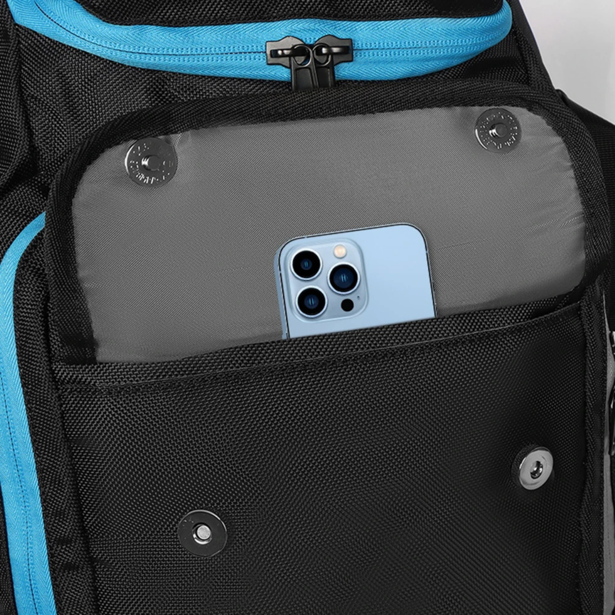 Mochila de Esquí 50L Impermeable para Pendientes de Nieve