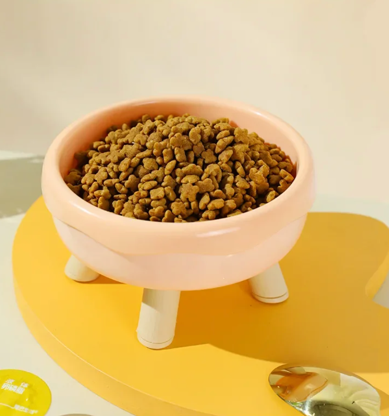 Bol redondo para comida de animales