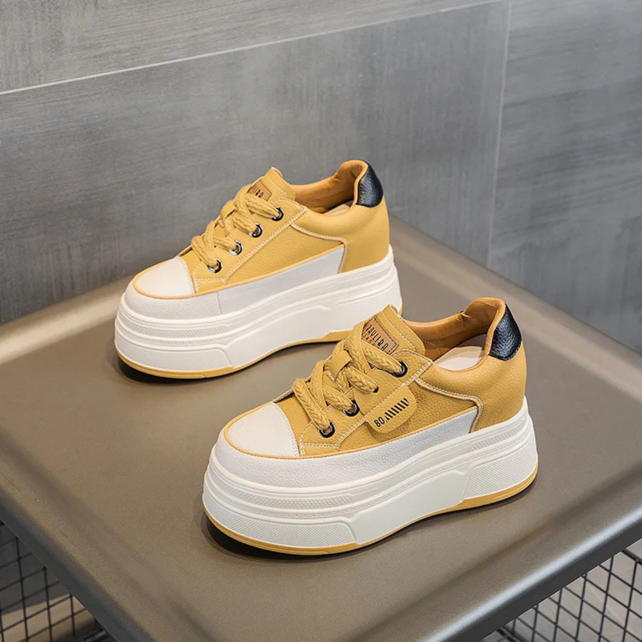 Zapatos con Plataforma Elevadora 9 cm para Mujer Moderna