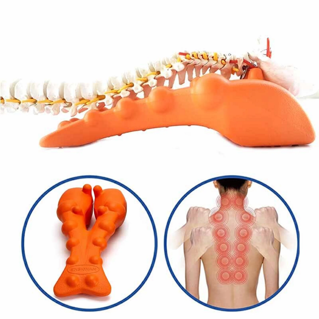 Masajeador de Cuello y Cervical Extensible