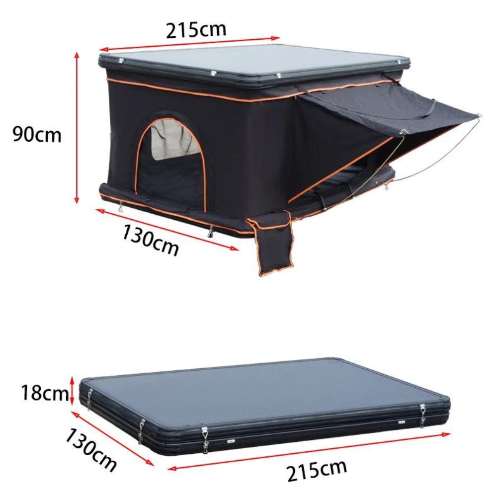 Tienda de Techo de Aluminio Ligera y Compacta