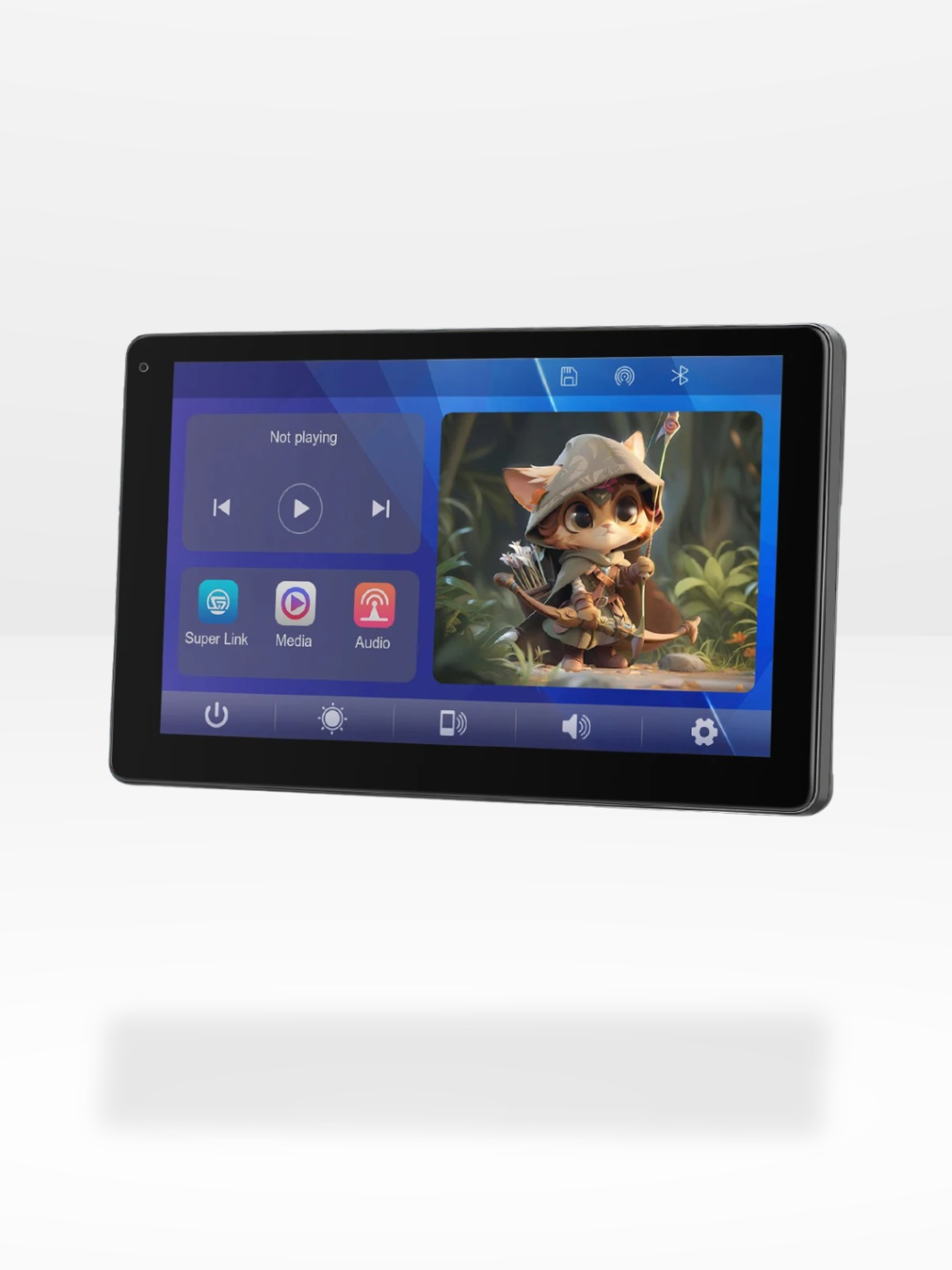 Pantalla GPS para Coche de 10 Pulgadas con CarPlay y Android Auto