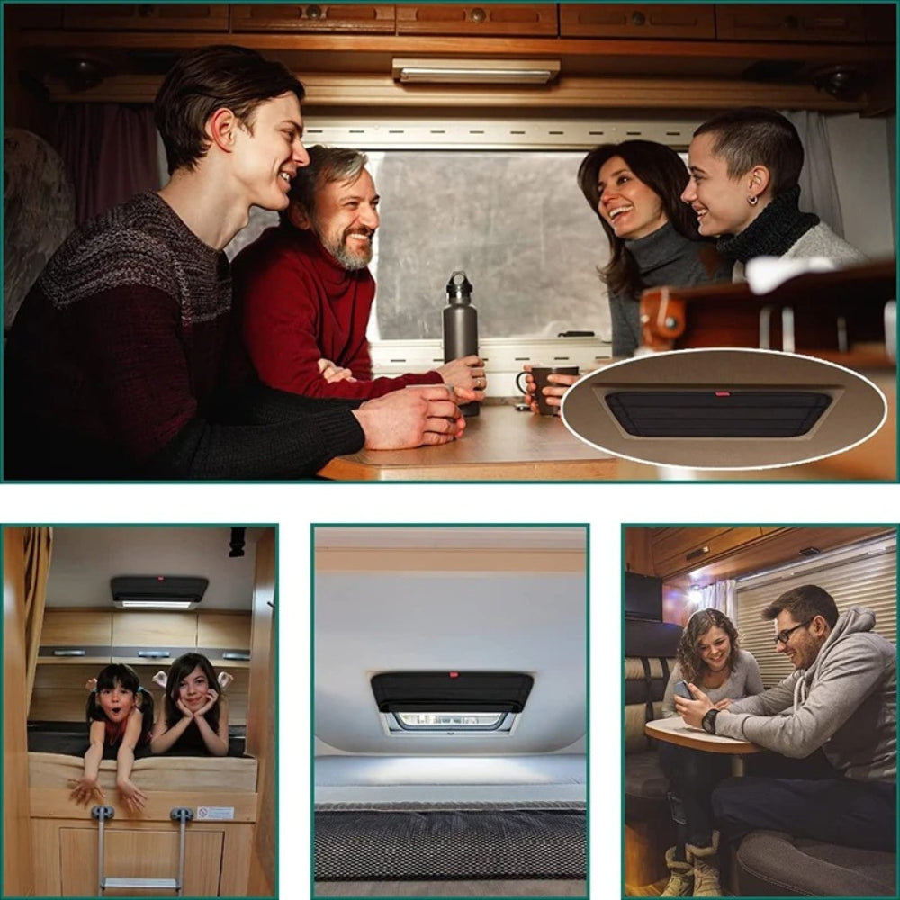 Estor de ventana para caravana enrollable y elegante