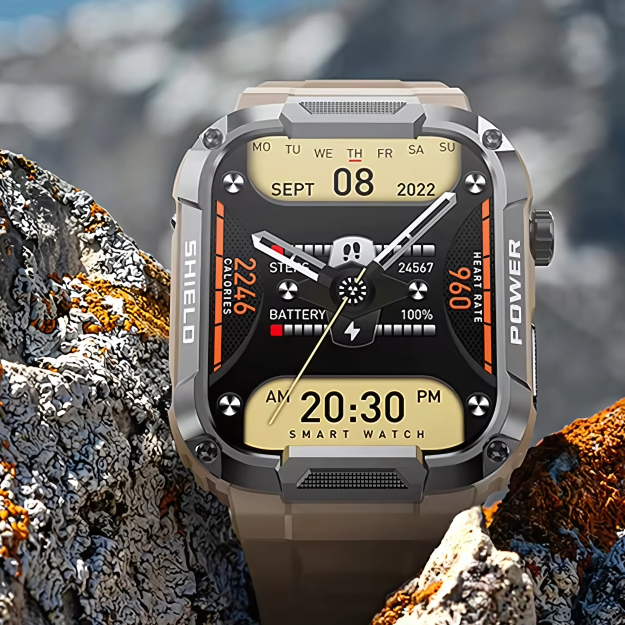 Reloj Inteligente MK66 Impermeable y de Diseño Elegante