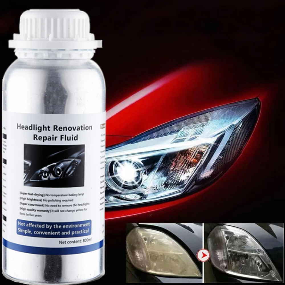 Líquido de Reparación de Faros para Auto Rápido y Eficaz