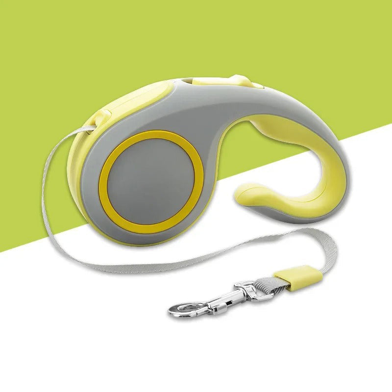 Correa retráctil impermeable para caniche