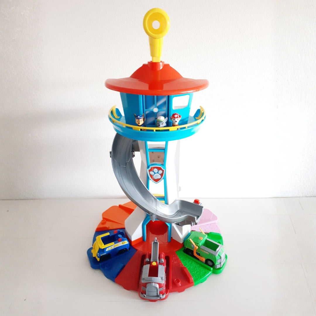 Juegos de coches Paw Patrol - 9 piezas con figuras para niños