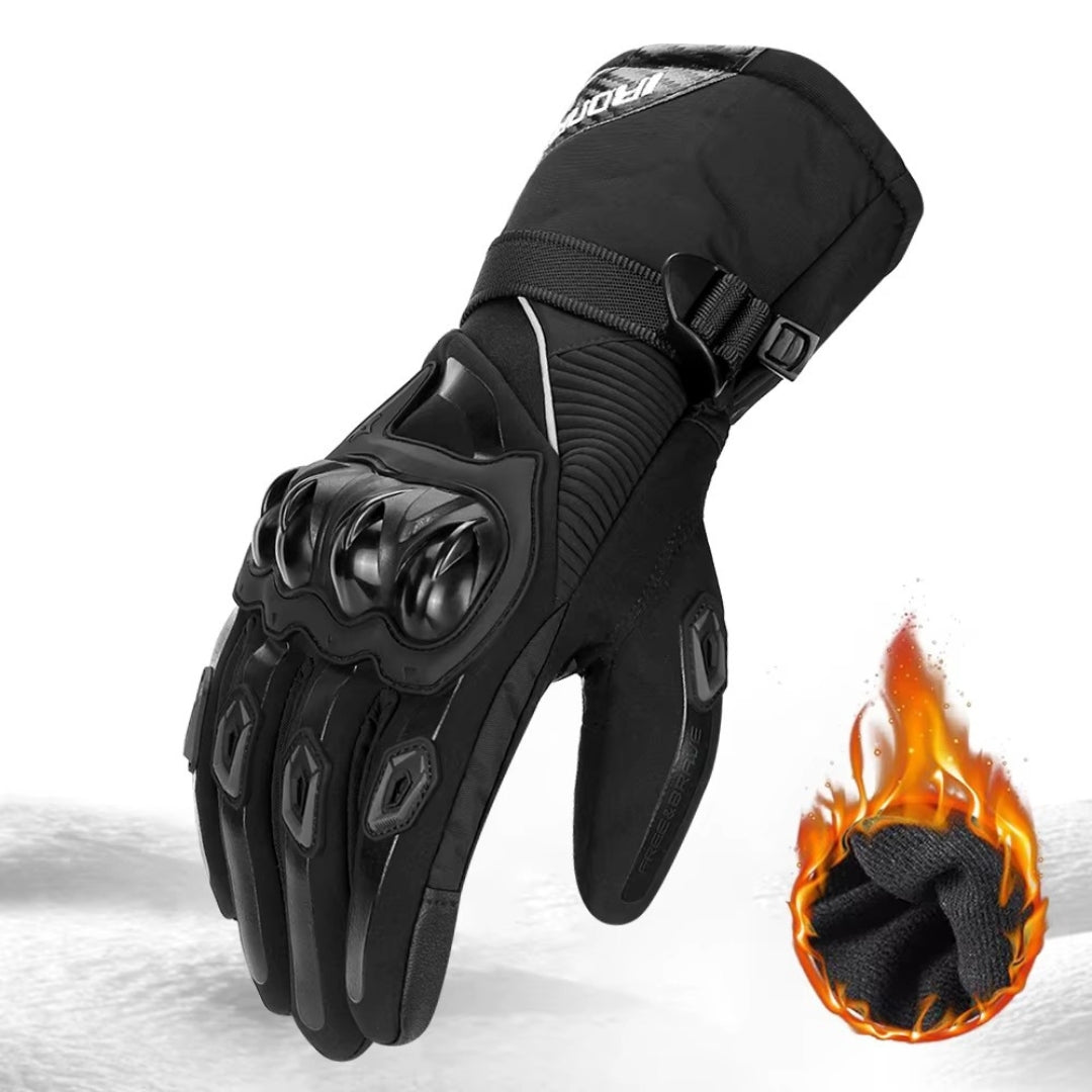 Guantes de moto invierno impermeables y calefactables