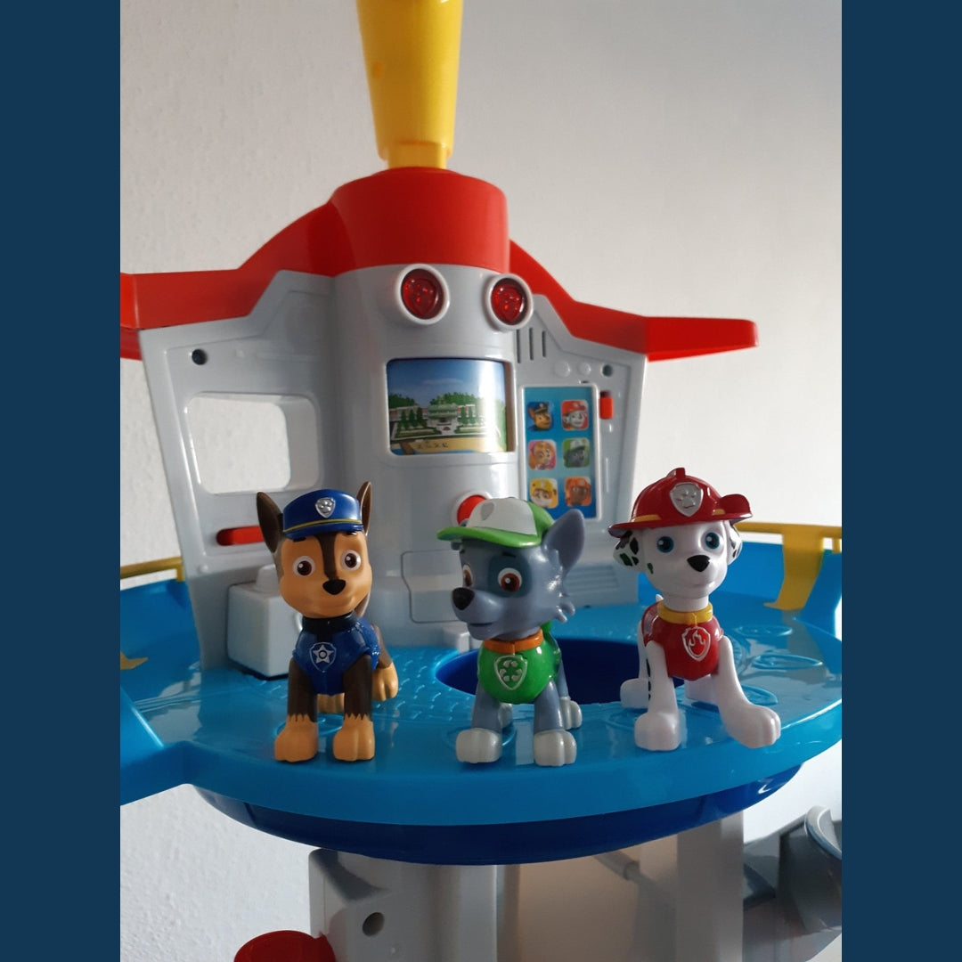 Juegos de coches Paw Patrol - 9 piezas con figuras para niños