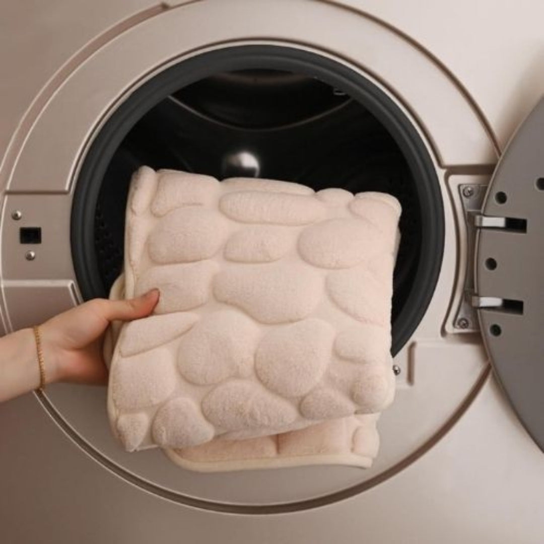 Alfombra de baño suave y absorbente