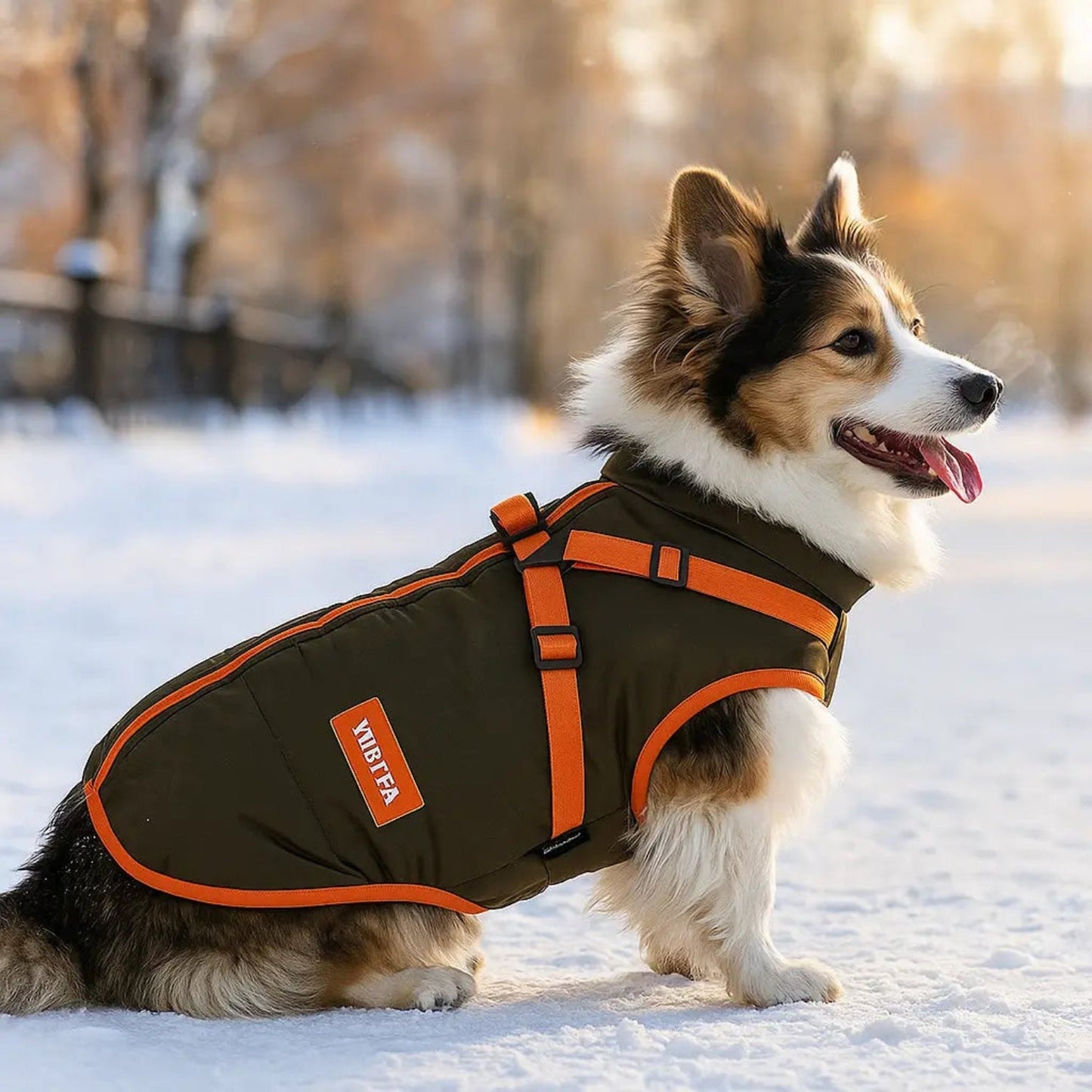 Abrigo para Perro de Invierno Suave e Impermeable