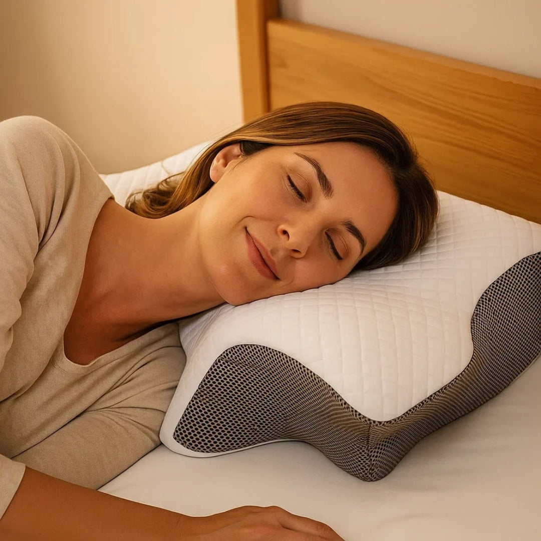 Almohada Cervical Ergonómica para un Sueño Cómodo
