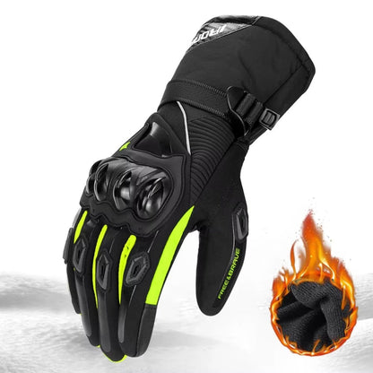 Guantes de moto invierno impermeables y calefactables