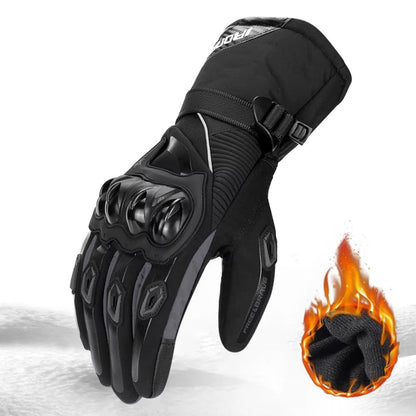 Guantes de moto invierno impermeables y calefactables