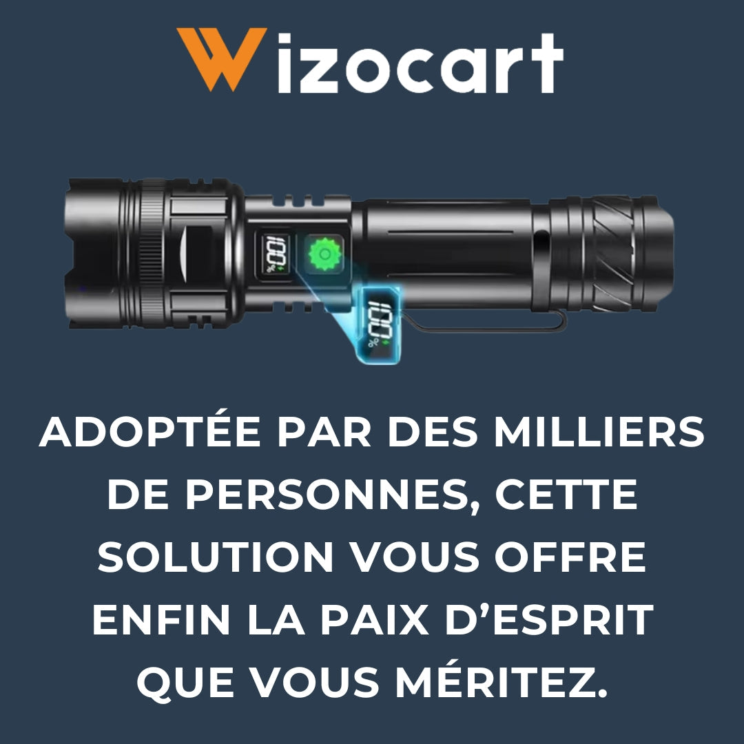 Linterna LED potente y compacta