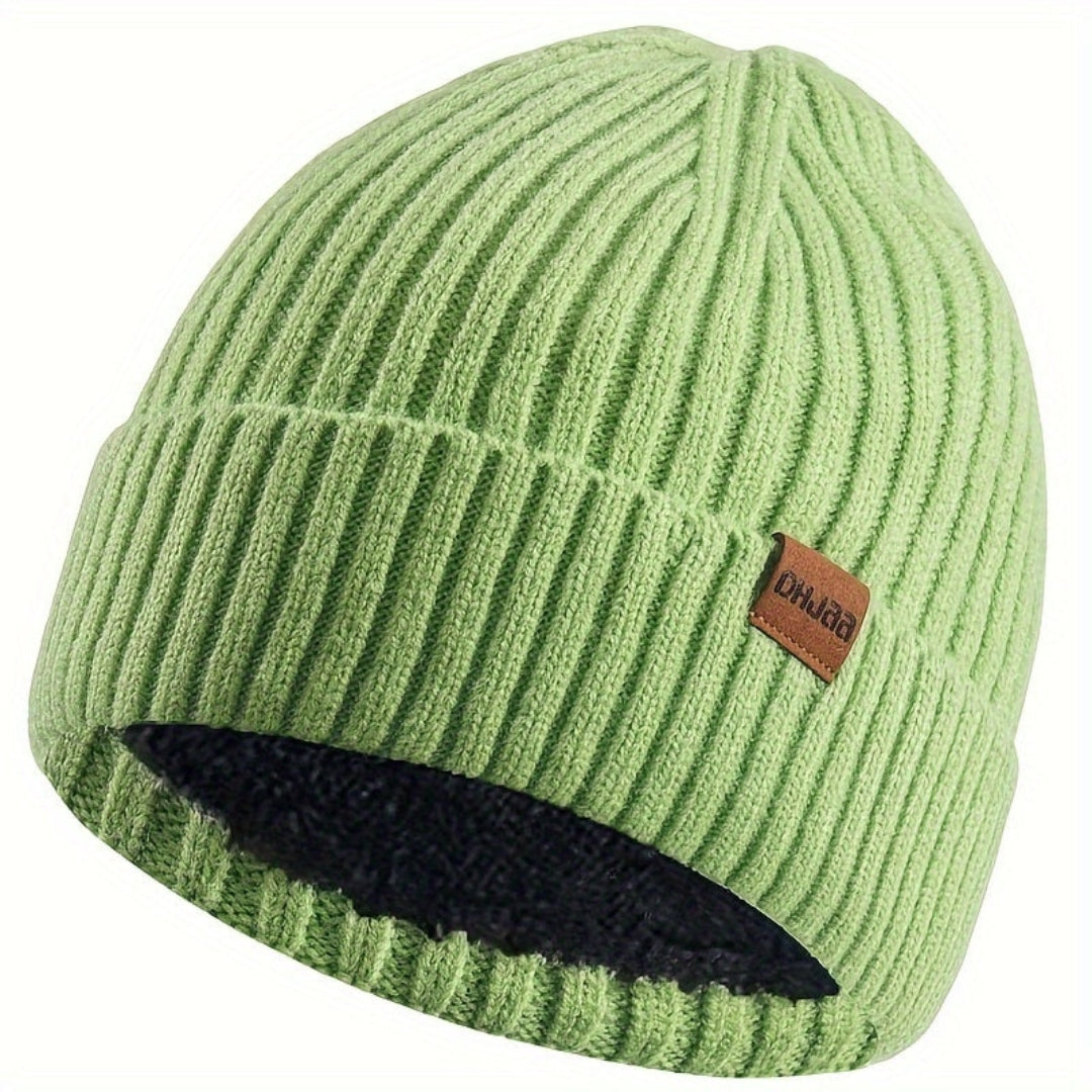 Conjunto de invierno tejido 3 piezas cálido y cómodo