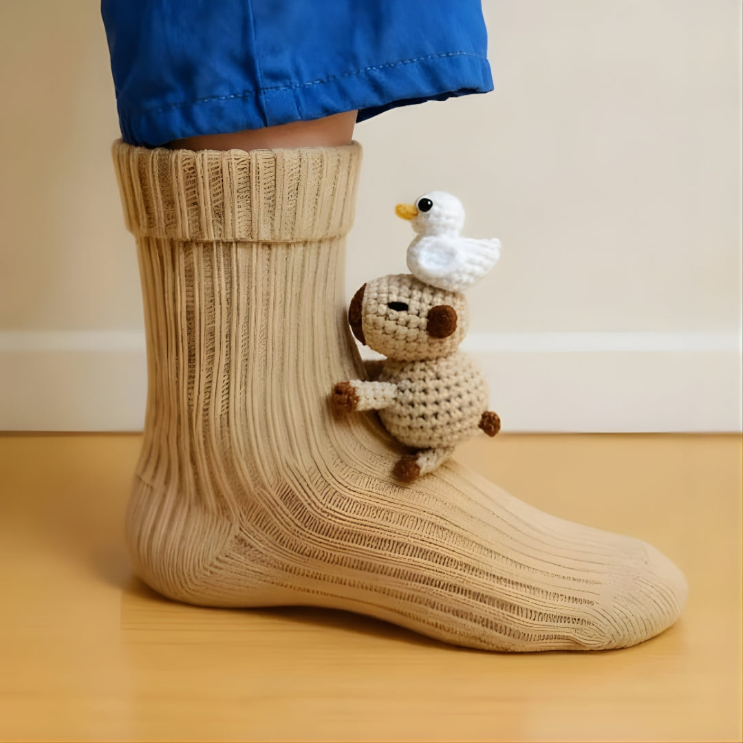 Calcetines Interiores Calientes y Suaves para Hombre y Mujer