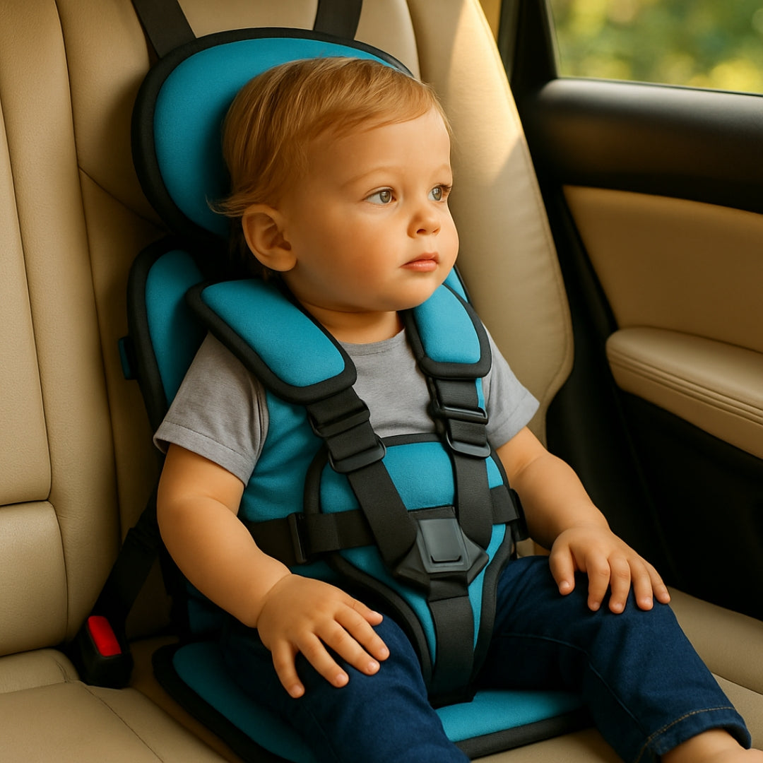 Asiento de auto infantil portátil y ligero
