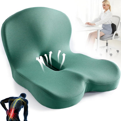 Cojín de soporte lumbar de espuma viscoelástica