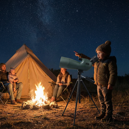 Marcherelle™ – Monocular Zoom 15–45× para Observación Clara
