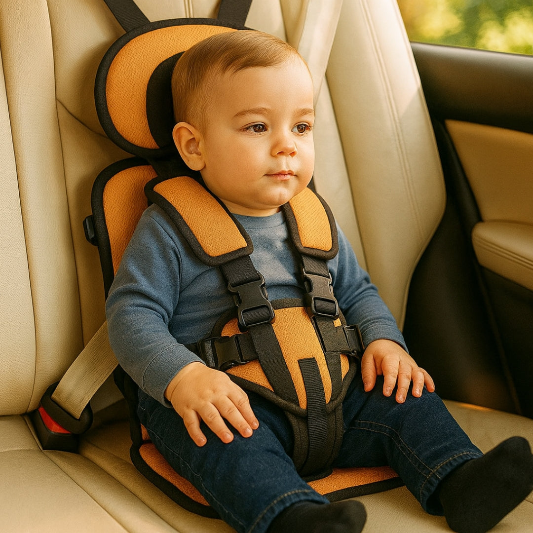 Asiento de auto infantil portátil y ligero