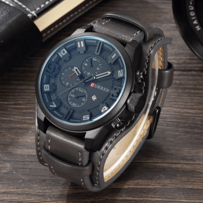 Reloj de lujo para hombre elegante