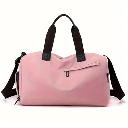 Bolsa de deporte impermeable con bolsillo para zapatos integrado