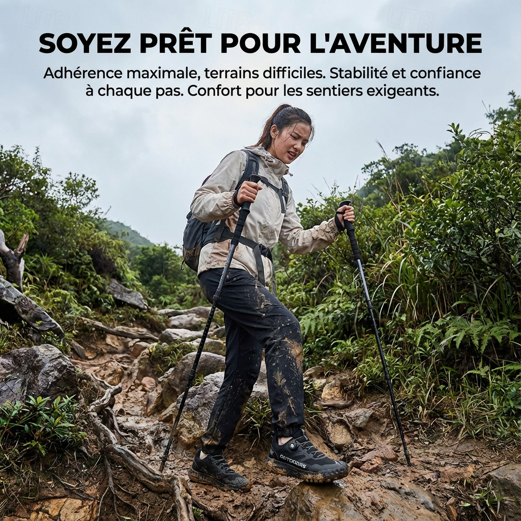 Marcherelle™ – Zapatos de Senderismo Ligeros y Antideslizantes