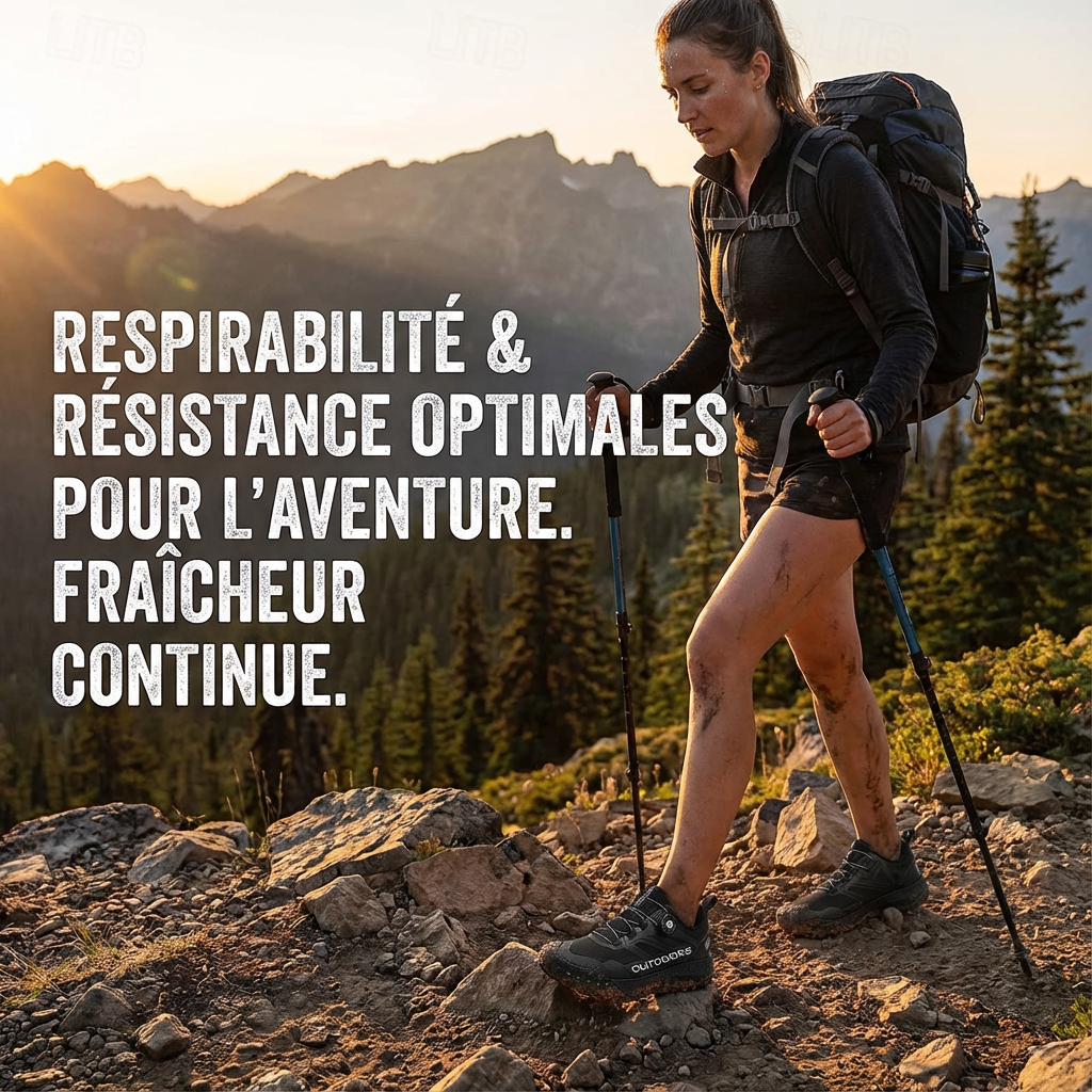 Marcherelle™ – Zapatos de Senderismo Ligeros y Antideslizantes