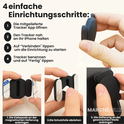 Marcherelle – Rastreador GPS para niños sin suscripción