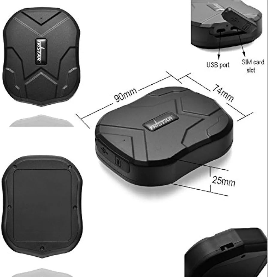 Rastreador GPS para Coche 4G Discreto e Impermeable