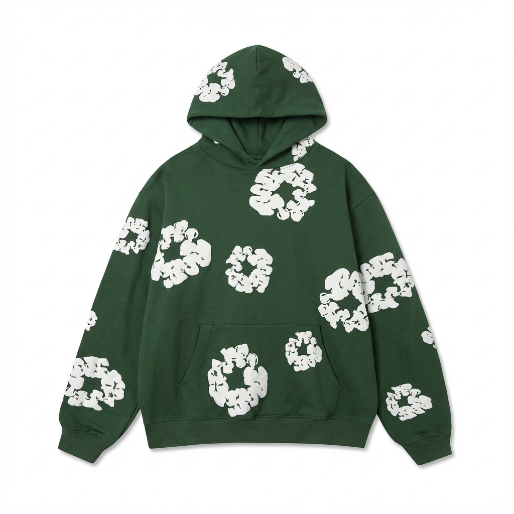 Sudadera Hombre Floral Elegante – Confort Chic Primavera