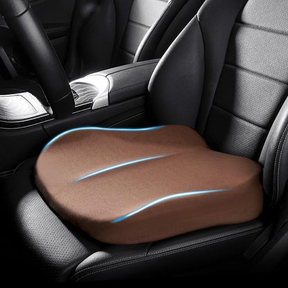 Cojín de asiento de coche ergonómico para conductores