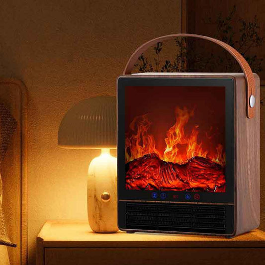 Chimenea Eléctrica de Diseño con Llama Realista