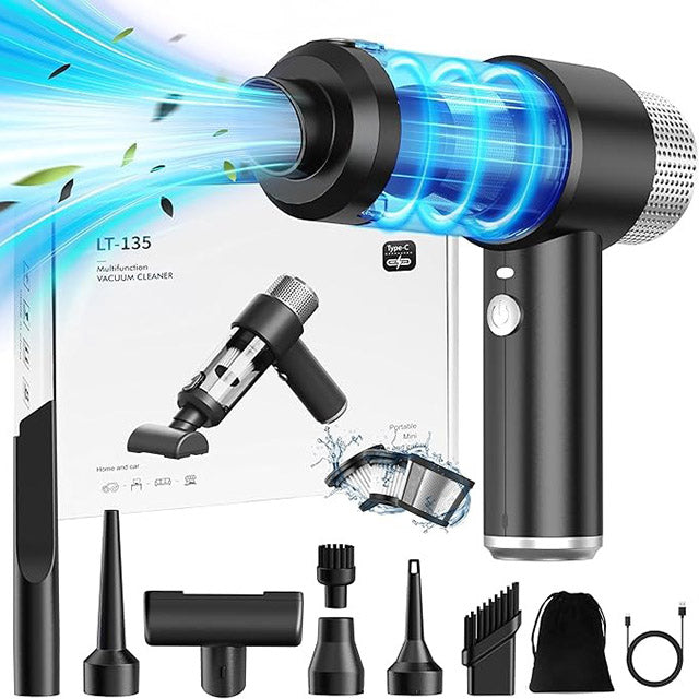 Aspiradora de Auto Portátil y Rápida