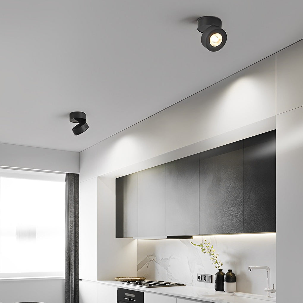Foco LED de diseño redondo ajustable