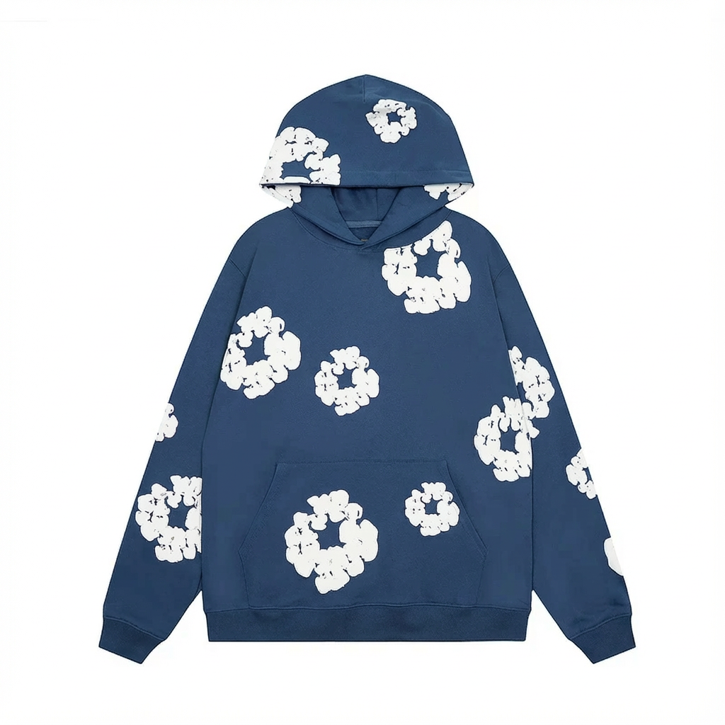 Sudadera Hombre Floral Elegante – Confort Chic Primavera
