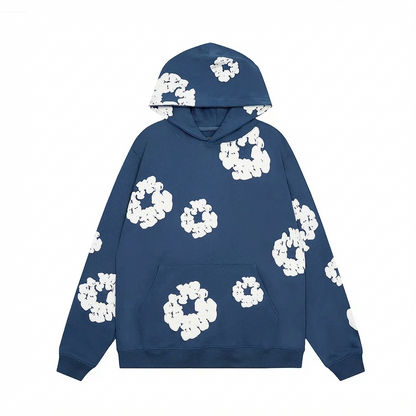 Sudadera Hombre Floral Elegante – Confort Chic Primavera
