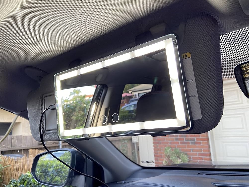 Espejo Retrovisor LED para Coche